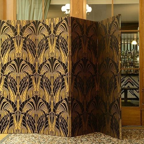 Tessuto per tende - VITRAIL  - LELIEVRE - da parete / damasco / Art Nouveau