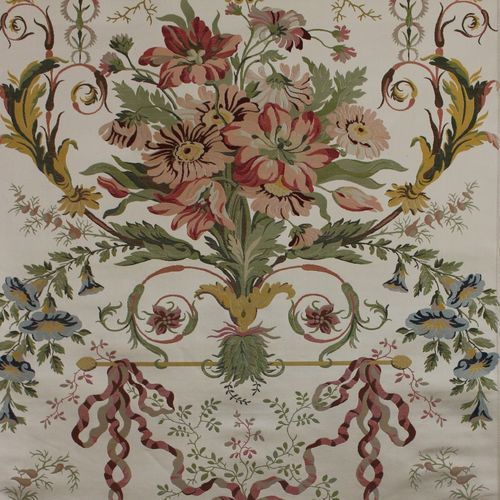 Tessuto da tappezzeria - LIANCOURT  - LELIEVRE - per tende / da parete / a fiori
