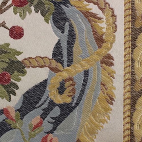 Tessuto da tappezzeria - BORDURE LESZCZYNSKI  - LELIEVRE - per tende / da parete / a fiori
