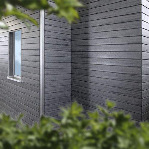 Rivestimento di facciata a doghe - CREATIVE - NATURinFORM GmbH - in WPC / FSC / levigato