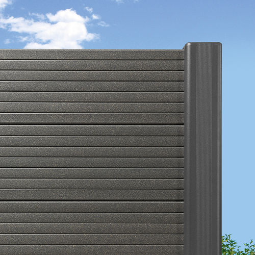 Recinzione a lamelle - EFFECTIVE - NATURinFORM GmbH - da giardino / in legno composito / contemporanea