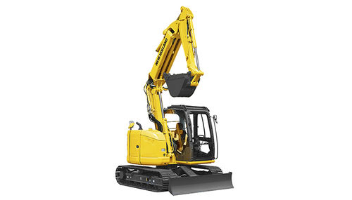 Escavatore midi - E75C SR OFFSET BOOM  - New Holland Construction - cingolato / compatto / per cantiere