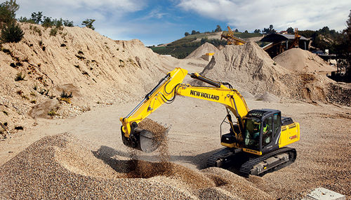 Escavatore intermedio - E215C - New Holland Construction - cingolato / per cantiere