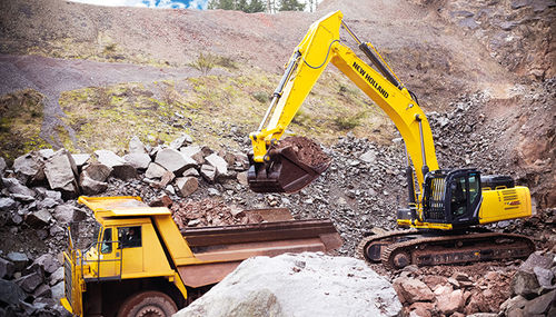 Escavatore cingolato - E485C - New Holland Construction - per cantiere