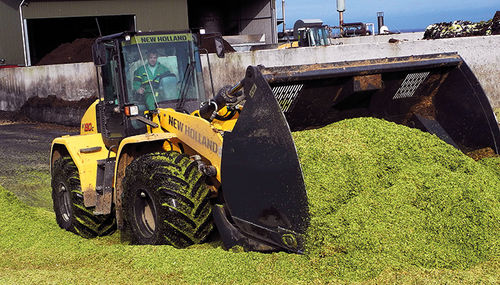 Pala gommata - W190C - New Holland Construction - diesel / per cantiere