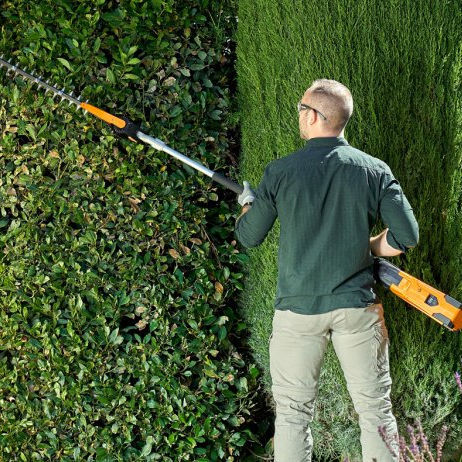 Tagliasiepi elettrico a batteria - HELION ALPHA - Pellenc S.A. - portatile / per potatura in altezza / leggero