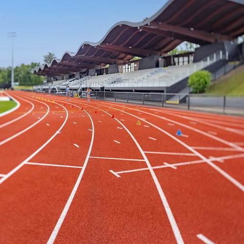 Pavimentazione sportiva da esterno - GEL GT - Polytan GmbH - in poliuretano / in EPDM / per stadio