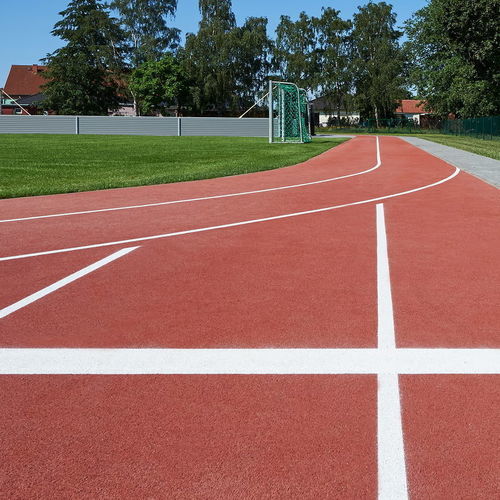 Pavimentazione sportiva da interno - SES / SL - Polytan GmbH - da esterno / in EPDM / in gomma
