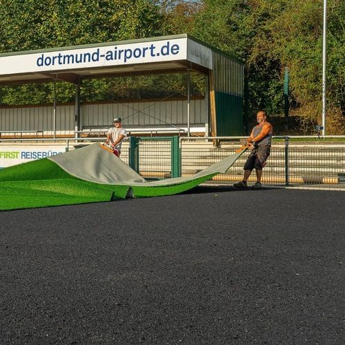 Sottofondo resiliente SBR - GTR - Polytan GmbH - in gomma / in gomma riciclata / per impianto sportivo