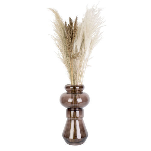 Vaso contemporaneo - Morgana  - KARLSSON CLOCKS - in vetro / da tavolo / marrone