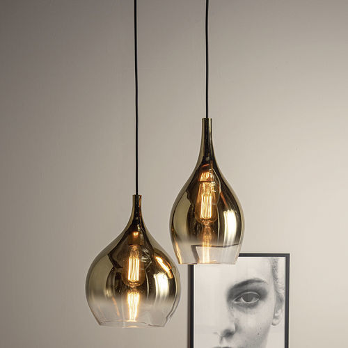 Lampada a sospensione - Drup - KARLSSON CLOCKS - in vetro / contemporanea / con cavo