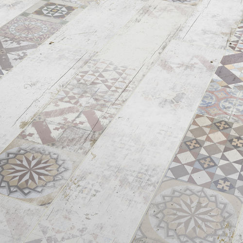 Pavimento laminato in legno - T13 - ter Hürne - aspetto piastrelle / per uso residenziale / PEFC