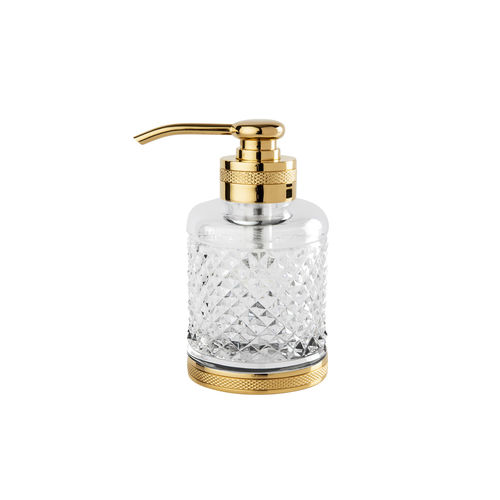 Distributore di sapone professionale - FS08C-630 - Cristal&Bronze - per uso residenziale / da appoggio / in ottone