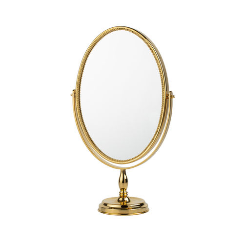 Specchio da bagno da appoggio - FS01-6148 - Cristal&Bronze - classico / ovale / in ottone