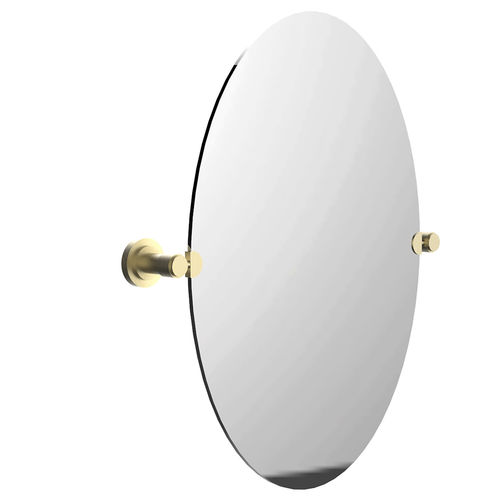Specchio da bagno a muro - C23-506 C&Eacute;LESTE - Cristal&Bronze - contract / contemporaneo / ovale