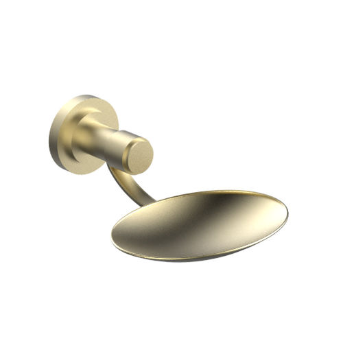 Portasapone da parete - C23-514 C&Eacute;LESTE - Cristal&Bronze - in ottone