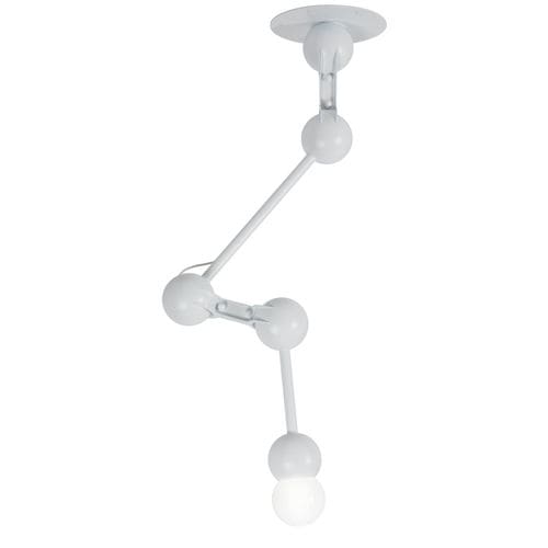Plafoniera contemporanea - BRAS - FORESTIER - lineare / in metallo / a lampada fluorescente