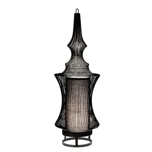 Lampada da tavolo - TIBET - FORESTIER - in tessuto / contemporanea / con cavo