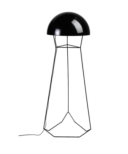 Lampada da terra - DOM  - FORESTIER - in metallo / contemporanea / con cavo