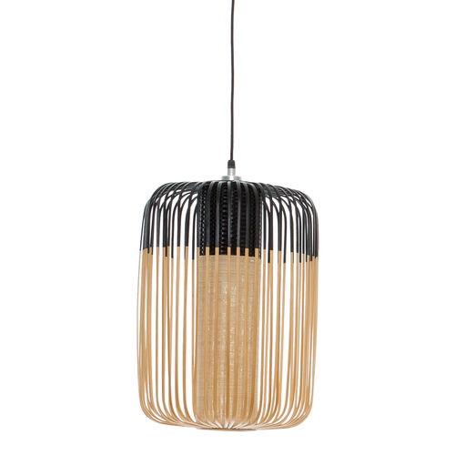 Lampada a sospensione - L - FORESTIER - in tessuto / in bambù / contemporanea
