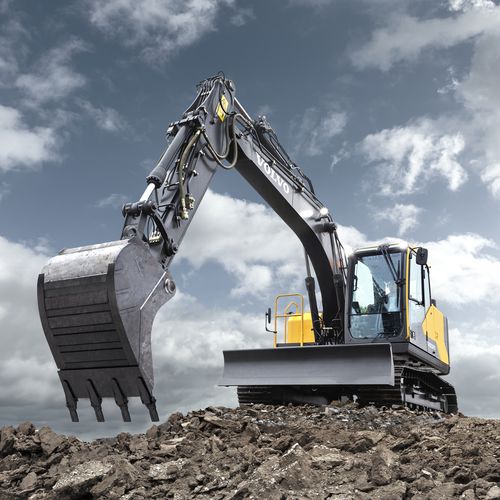 Escavatore intermedio - EC140E - Volvo Construction Equipment Germany GmbH - cingolato / per cantiere / diesel