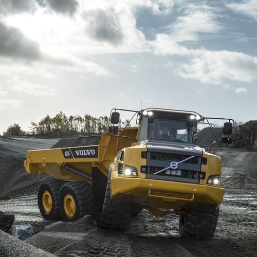 Camion ribaltabile articolato - A25G - Volvo Construction Equipment Germany GmbH - gommato / diesel / per cantiere