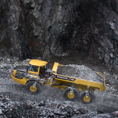 Camion ribaltabile articolato - A40G - Volvo Construction Equipment Germany GmbH - gommato / diesel / per cantiere