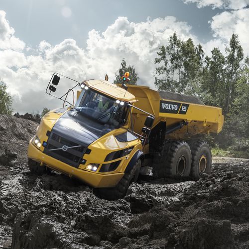 Camion ribaltabile articolato - A35G - Volvo Construction Equipment Germany GmbH - gommato / diesel / per cantiere