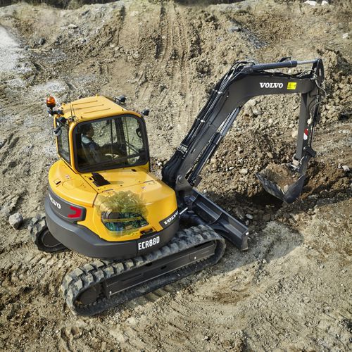 Escavatore mini - ECR88D - Volvo Construction Equipment Germany GmbH - cingolato / compatto / a basso consumo di carburante