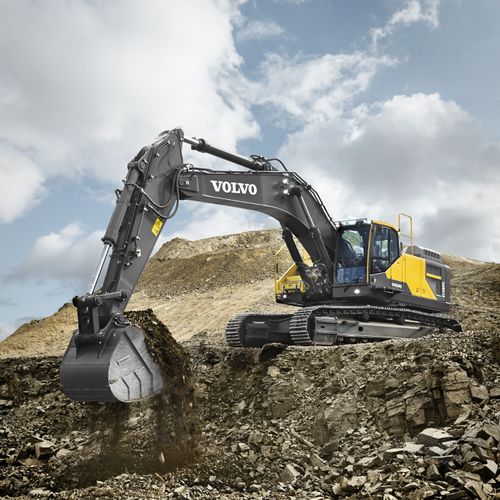 Escavatore cingolato - EC480E - Volvo Construction Equipment Germany GmbH - girevole / ergonomico / per cantiere