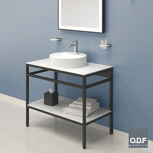 Mobile lavabo da appoggio - 1A090 24 - ODF Paris - in alluminio / in Fenix NTM / contemporaneo