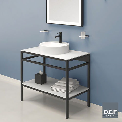 Mobile lavabo da appoggio - 5A090 24 - ODF Paris - in alluminio / contemporaneo / senza ante