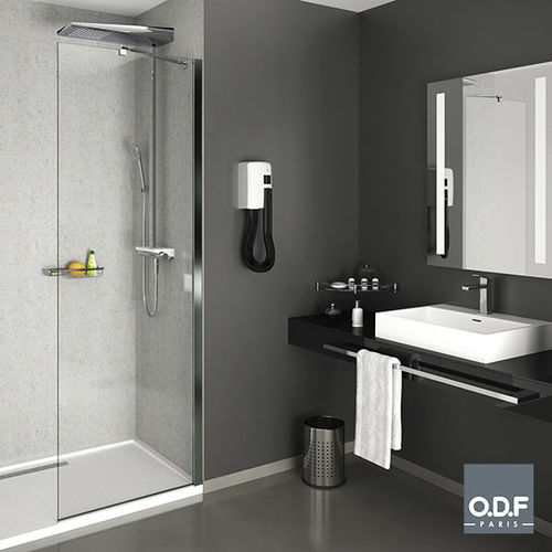 Parete doccia fissa - PG980 01 - ODF Paris - rettangolare / in vetro temprato / per camera d'hotel