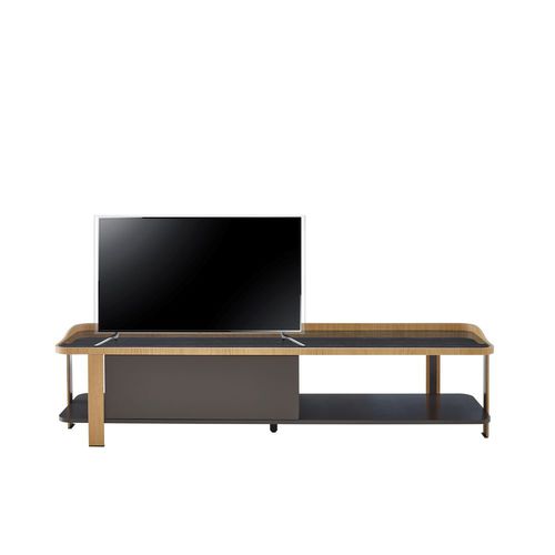 Mobile porta TV contemporaneo - POSTMODERNE - CINNA - hi-fi / in legno / di Éric Jourdan