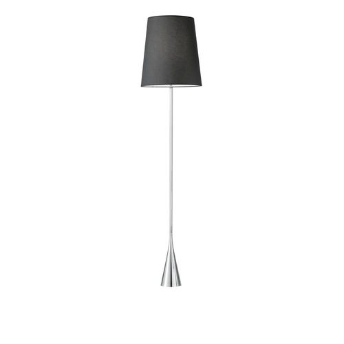Lampada da terra - CINNA - in rame / in acciaio cromato / in acciaio ramato