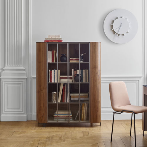 Libreria contemporanea - POSTMODERNE - CINNA - per stoccaggio / in rovere / in noce