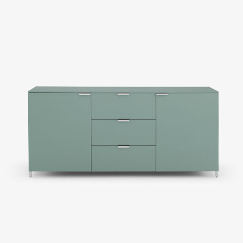 Credenza contemporanea - EVERYWHERE C 4 - CINNA - in noce / in legno / in ceramica