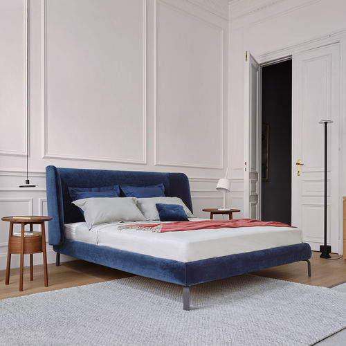 Letto matrimoniale - DESDEMONE - CINNA - contemporaneo / imbottito / con testiera