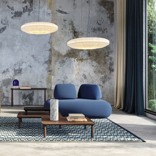 Divano contemporaneo - TELEN - CINNA - in tessuto / con rivestimento rimovibile / senza braccioli