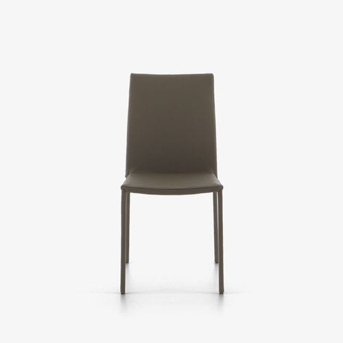 Sedia contemporanea - SLIM  - CINNA - da interno / in tessuto / in acciaio