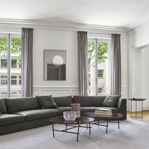 Specchio a muro - DEMI-TEINTES - CINNA - contract / contemporaneo / rettangolare