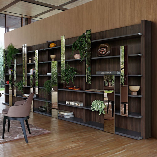 Libreria contemporanea - TOCCATA - ROCHE BOBOIS - in MDF / in vetro laccato
