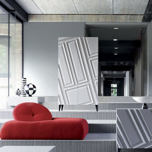 Credenza alta - ASTRAGALE - ROCHE BOBOIS - contemporanea / in MDF / in faggio