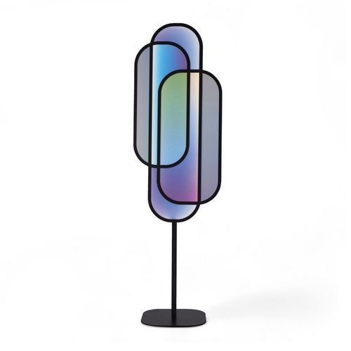 Lampada da pavimento - CHROMA - ROCHE BOBOIS - in acciaio laccato / contemporanea / senza fili