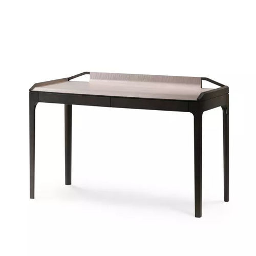Scrivania da terra - TANGO - ROCHE BOBOIS - contemporanea / in pelle / in rovere