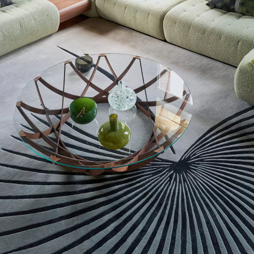 Tappeto moderno - MATSURI - ROCHE BOBOIS - a motivi / multicolore / in lana