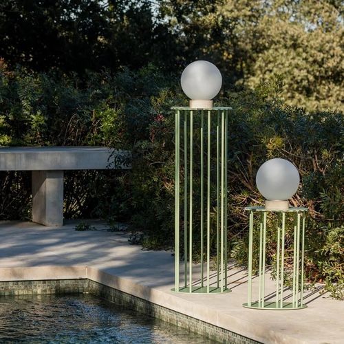 Lampada da terra - INTRO - ROCHE BOBOIS - in polietilene / in acciaio laccato / contemporanea