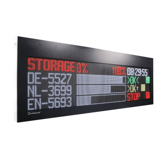 Cartello pubblicitario da parete - XC50 - Siebert Industrieelektronik GmbH - sospeso / da interno / LED
