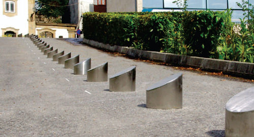 Dissuasore di sosta - ALVA - EUROBOLLARD - fissa / in acciaio inossidabile