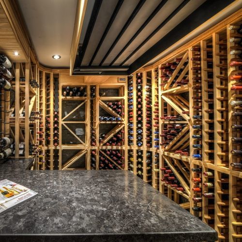 Armadietto portabottiglie da incasso - WEBKIT 1 - LVG La Vieille Garde inc. - contract